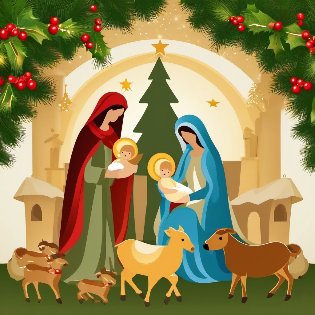 Christmas Background Wallpaper - nativity background  