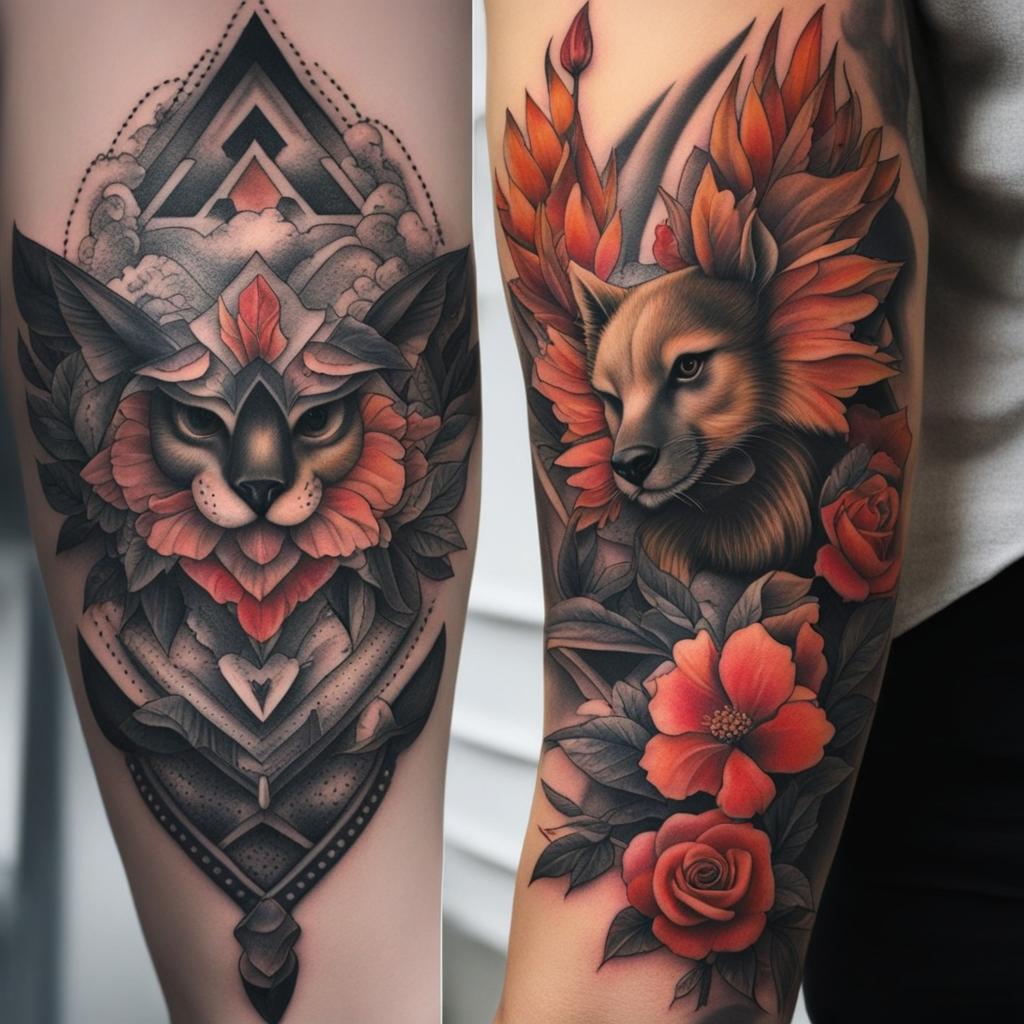 tattoo designs that match with a loved one, whether a partner, friend, or family member. 