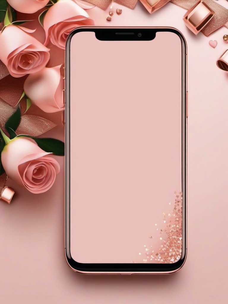 cute wallpapers rose gold  ,mobile iphone background wallpaper