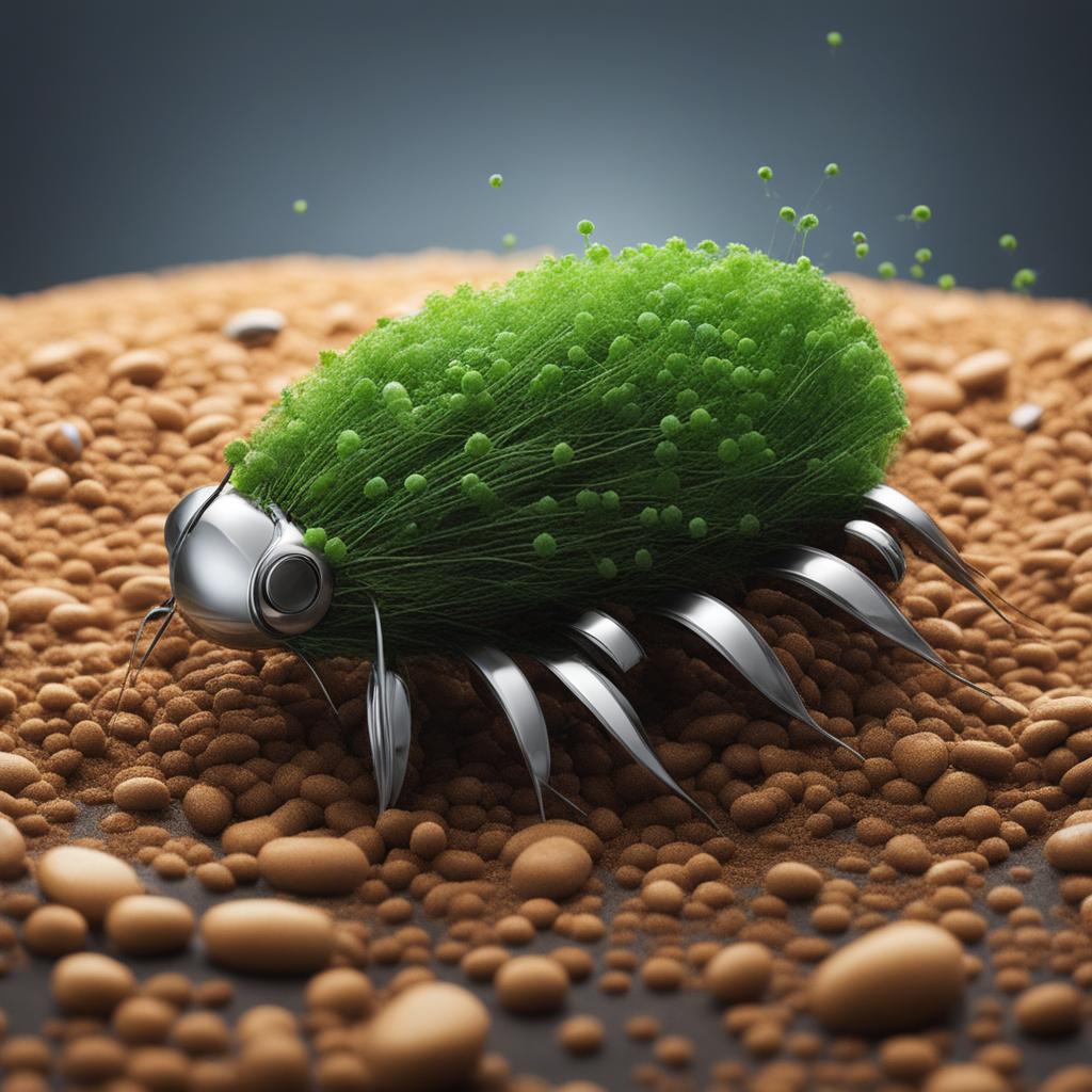 biodegradable pollution-eating nanobots, cleansing the environment of toxins. 