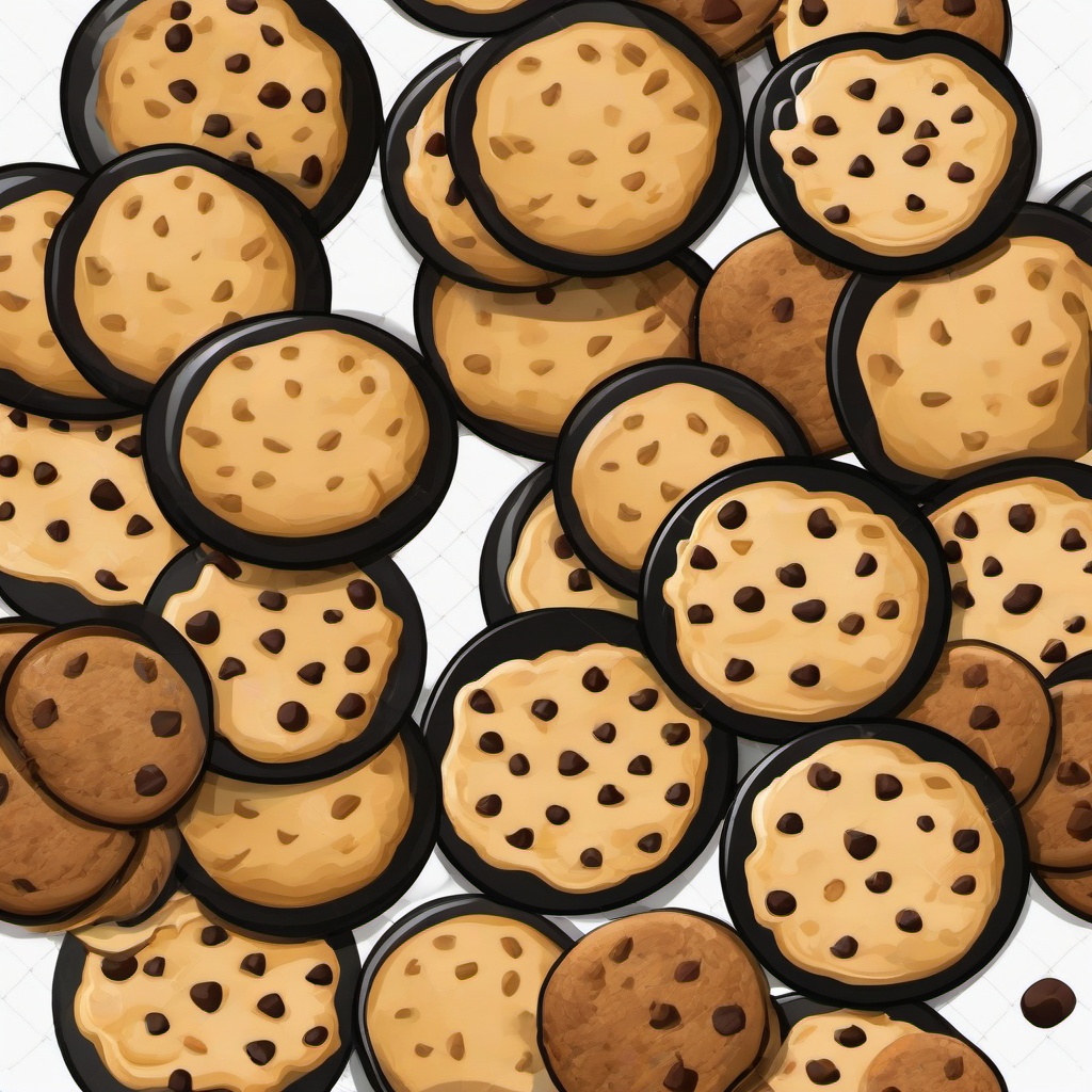 Cookie clipart - cookie platter for a party  