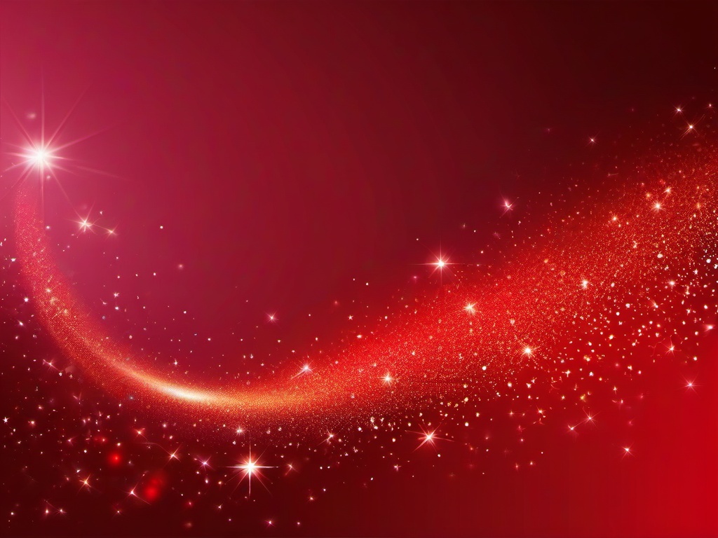 Red Sparkle Background - Festive red with sparkling elements.  background wallpaper