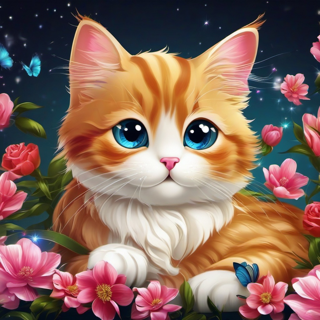 Cat Background Wallpaper - pretty cat backgrounds  