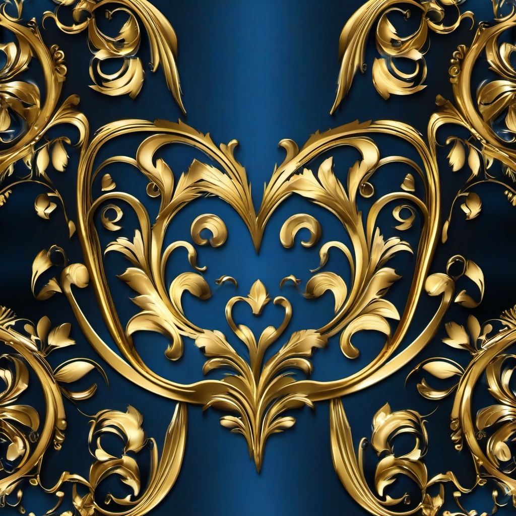 Gold Background Wallpaper - background blue gold elegant  