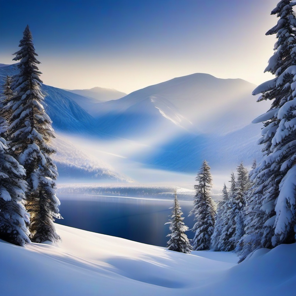 Snow Background Wallpaper - snow landscape wallpaper  