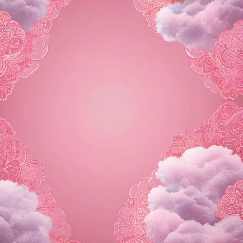 Cotton Candy Sky Pink Wallpaper intricate details, patterns, wallpaper photo