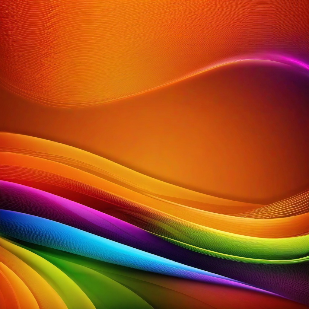 Orange Background Wallpaper - orange rainbow background  