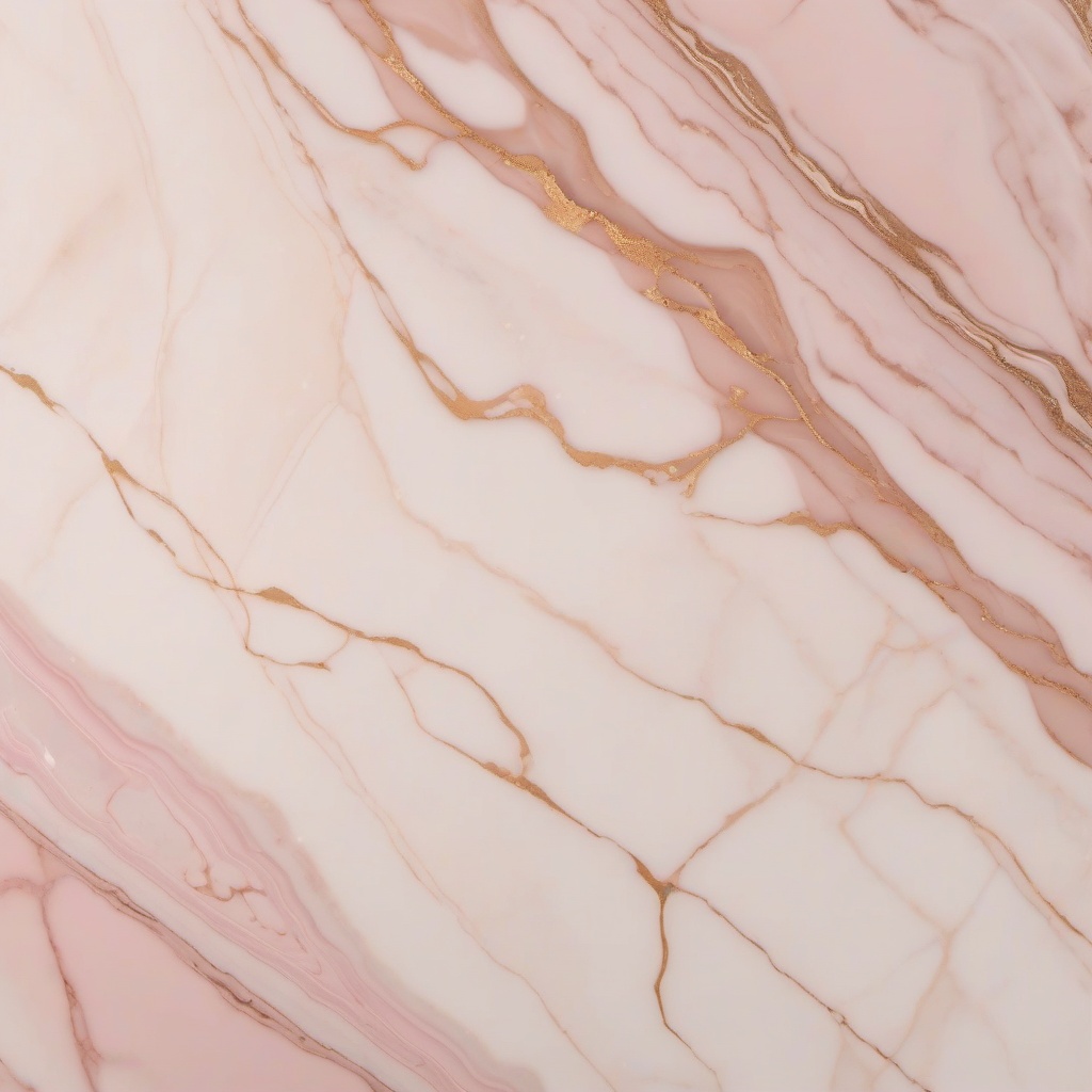 Marble with a soft beige background and elegant pink veining top view, product photoshoot realistic background, hyper detail, high resolution