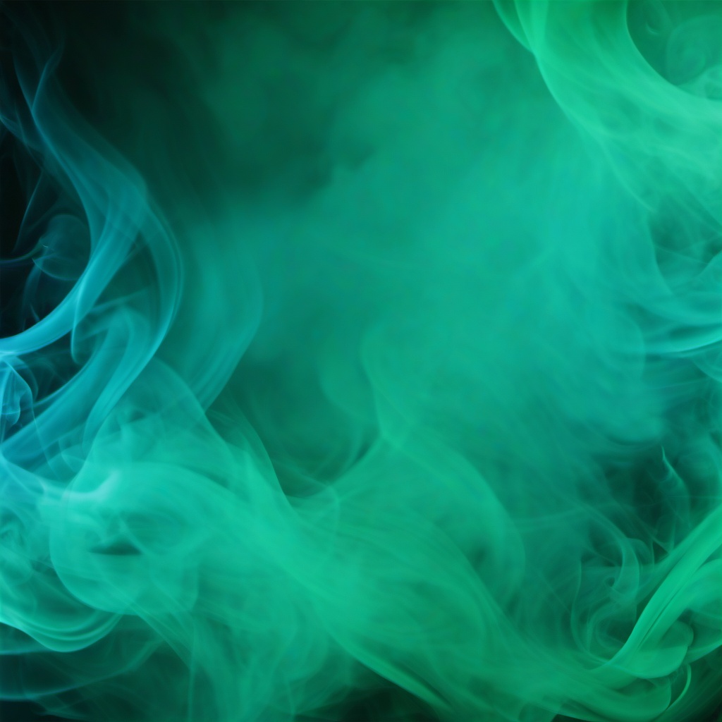 Smoke Background - blue green smoke background  