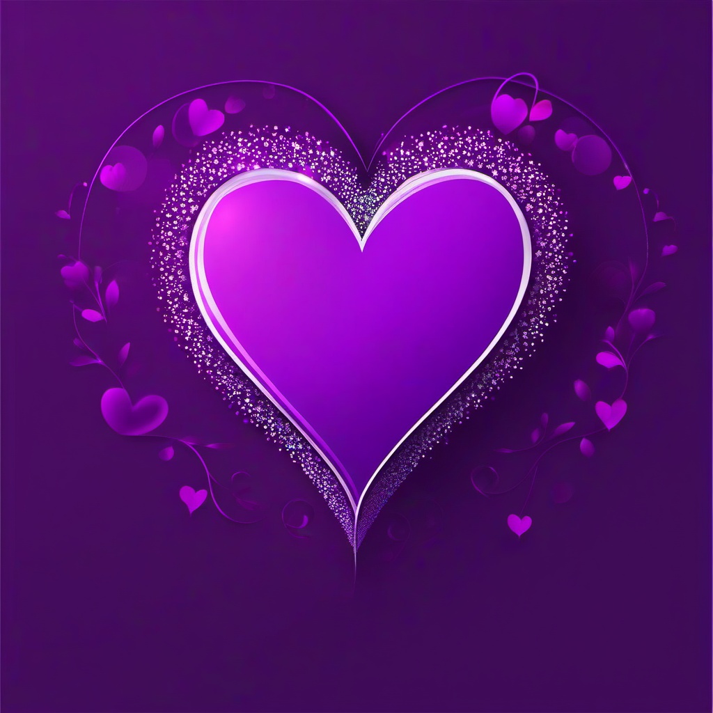 Heart Background Wallpaper - purple background heart  