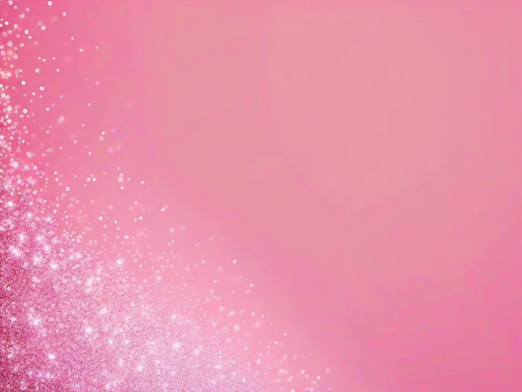 Light Pink Background Glitter  