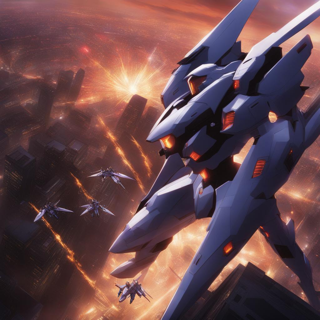 shinji ikari pilots eva unit 01 in a frenetic clash against towering angels. 