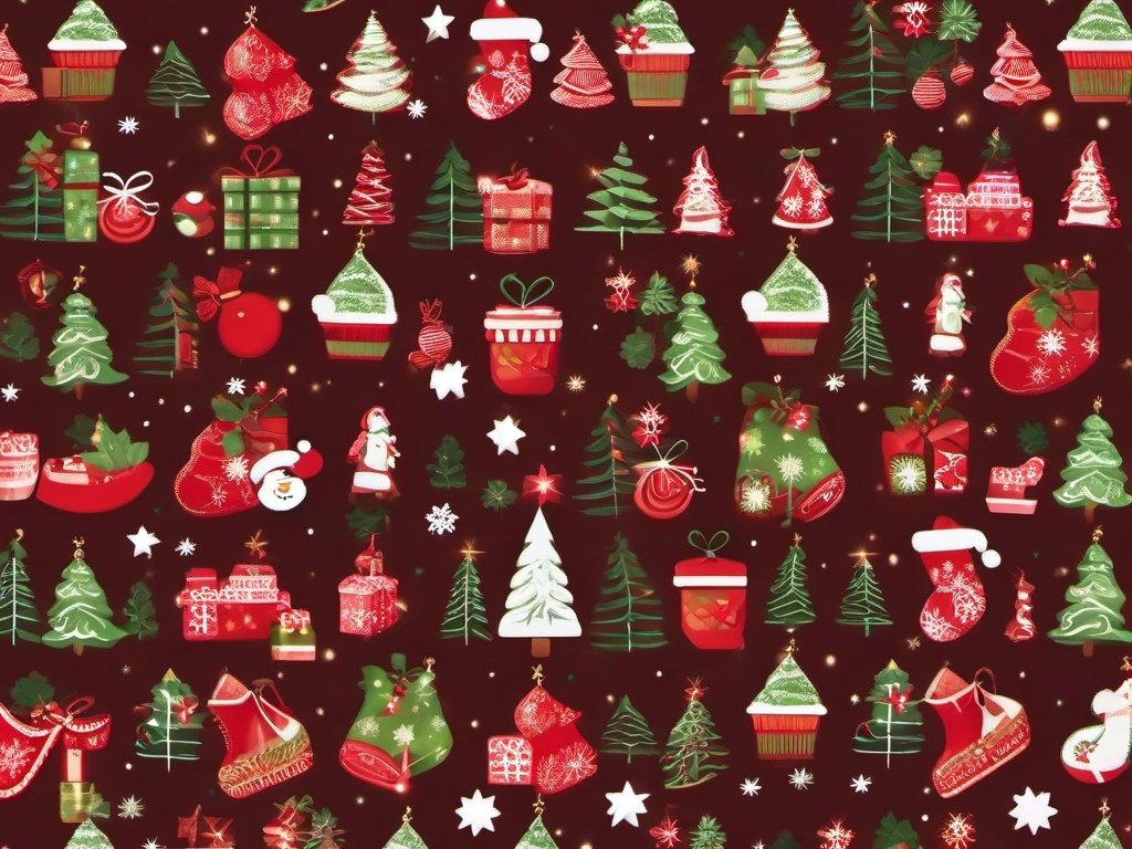 Merry Christmas Wallpaper Aesthetic  