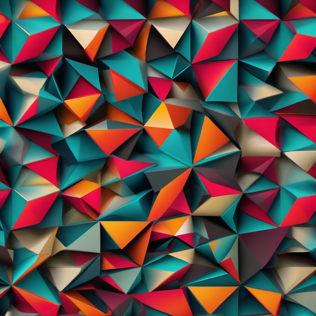 Geometric Background - triangle texture background  