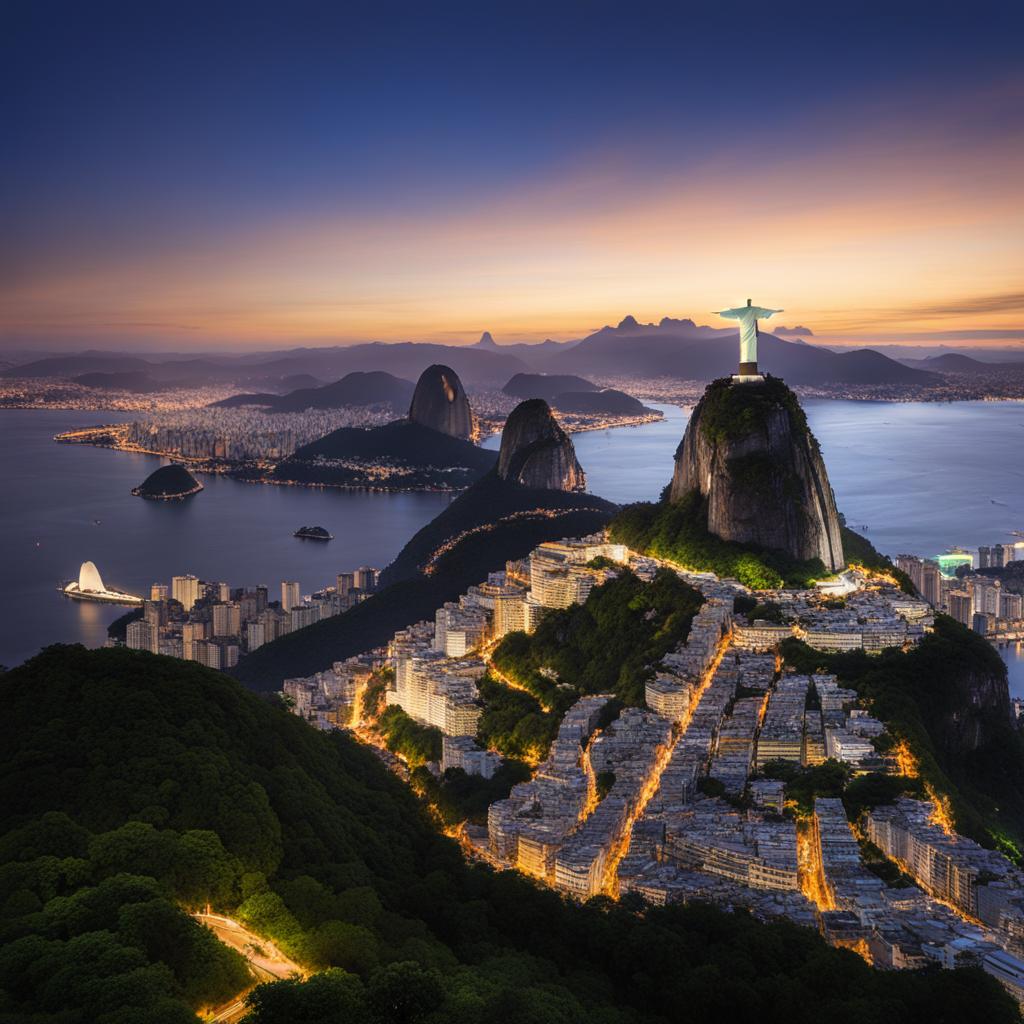 reverie in rio: christ the redeemer awakens in digital glory 