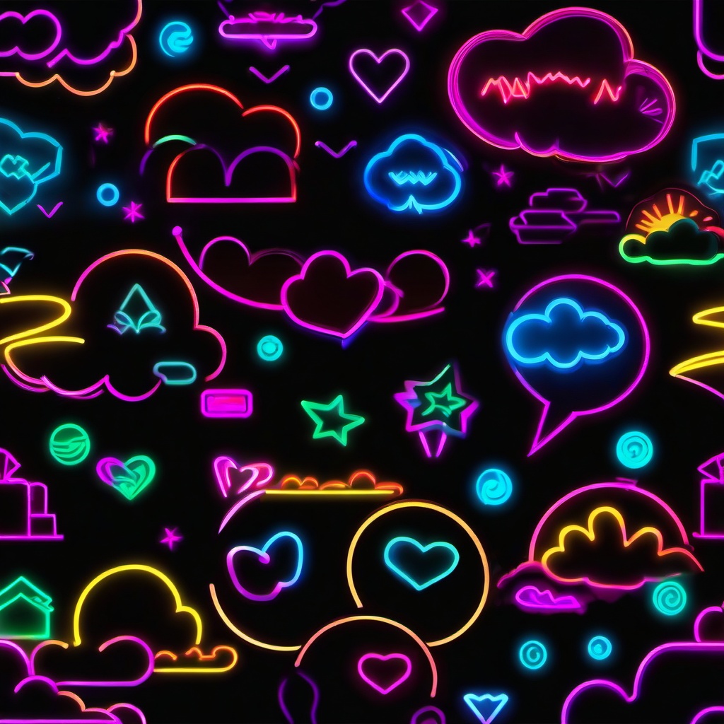 Neon Background Wallpaper - neon cute backgrounds  