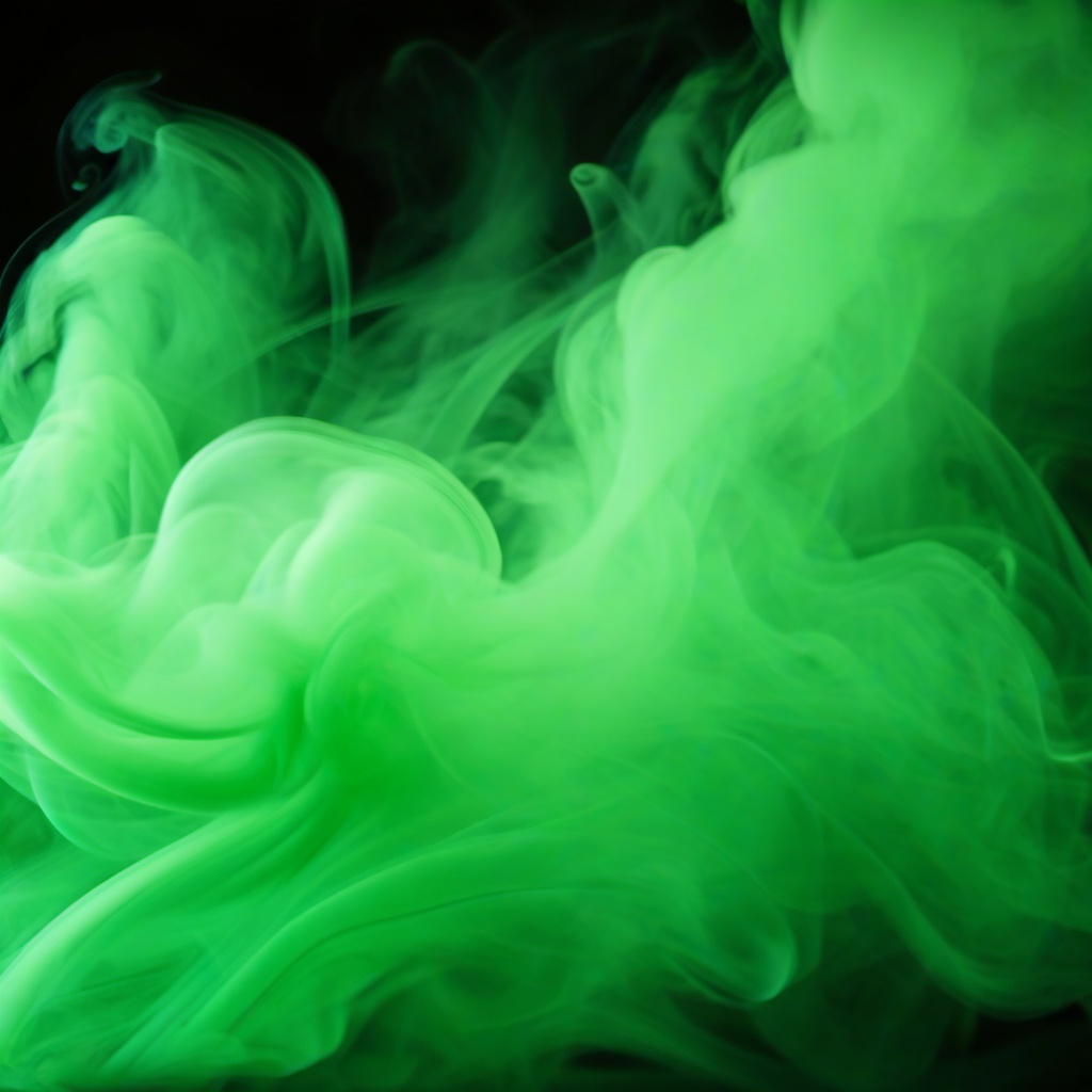 Smoke Background - dark green smoke background  