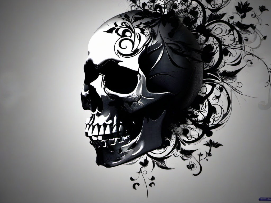 Skull Dark Wallpaper  ,desktop background wallpaper