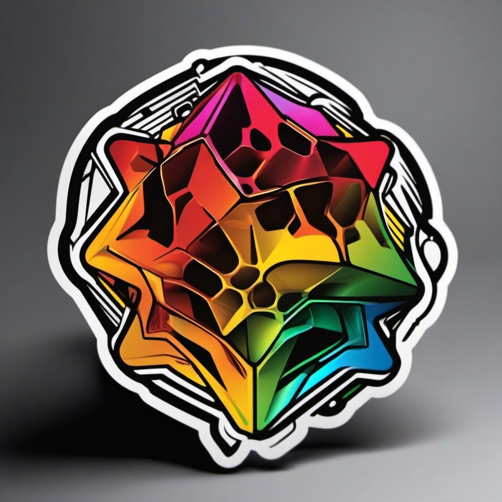 3D Printing sticker- Additive Manufacturing Wonder, , color sticker vector art