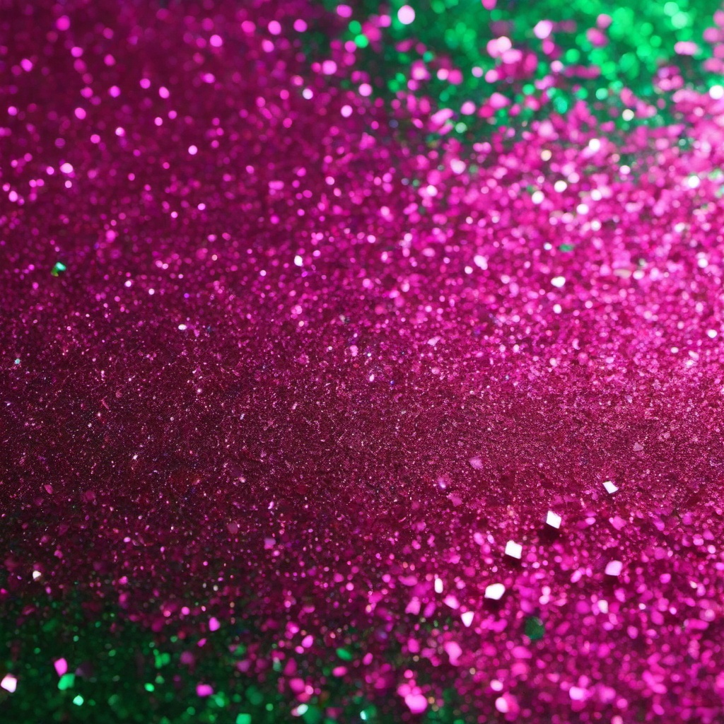 Glitter background - pink and green glitter background  