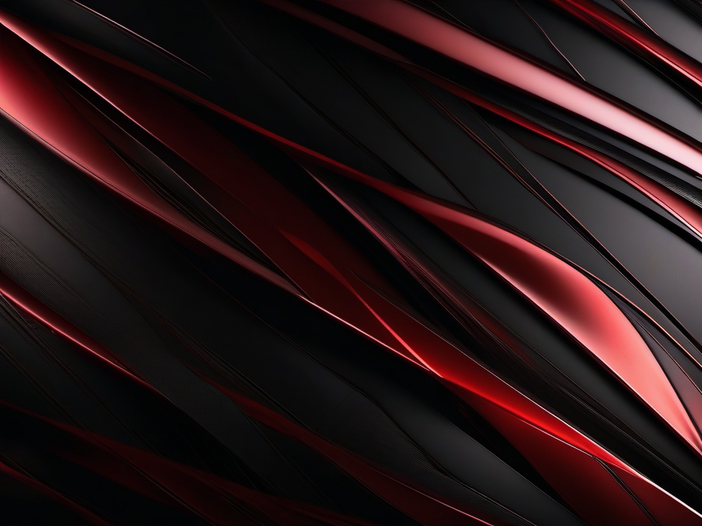 Cool Black And Red Backgrounds-Dark black with streaks of deep red and metallic highlights  background wallpaper