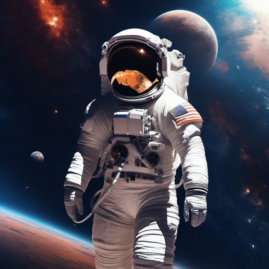 wallpaper space astronaut  background