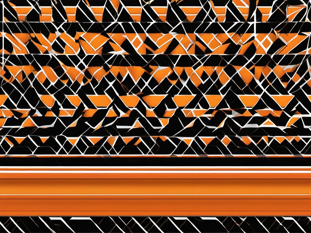 Wallpaper Orange And Black - Bold mix of orange and black for striking visuals.  background wallpaper