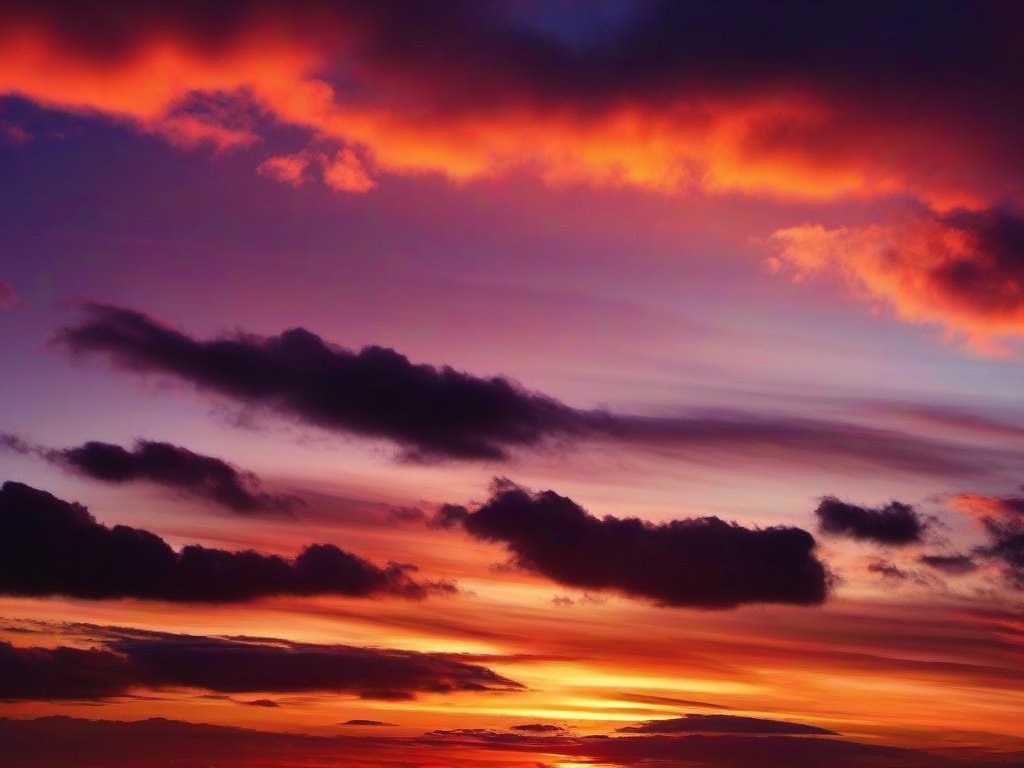 Sunset Sky Sky Background  ,desktop background wallpaper