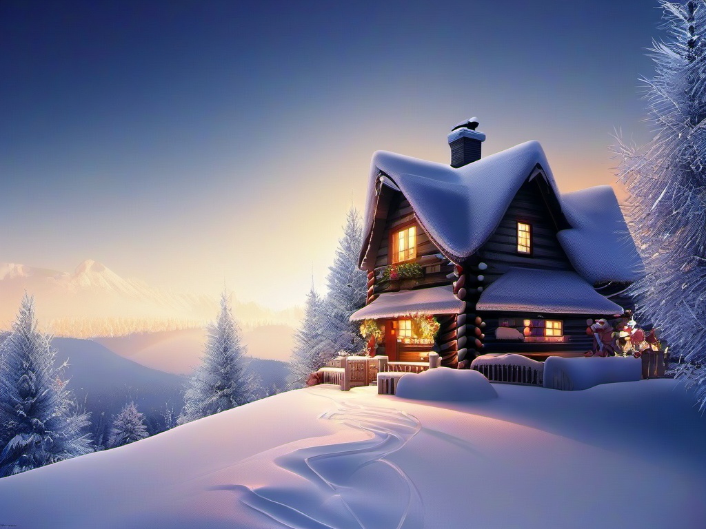 Snow Wallpaper Christmas  