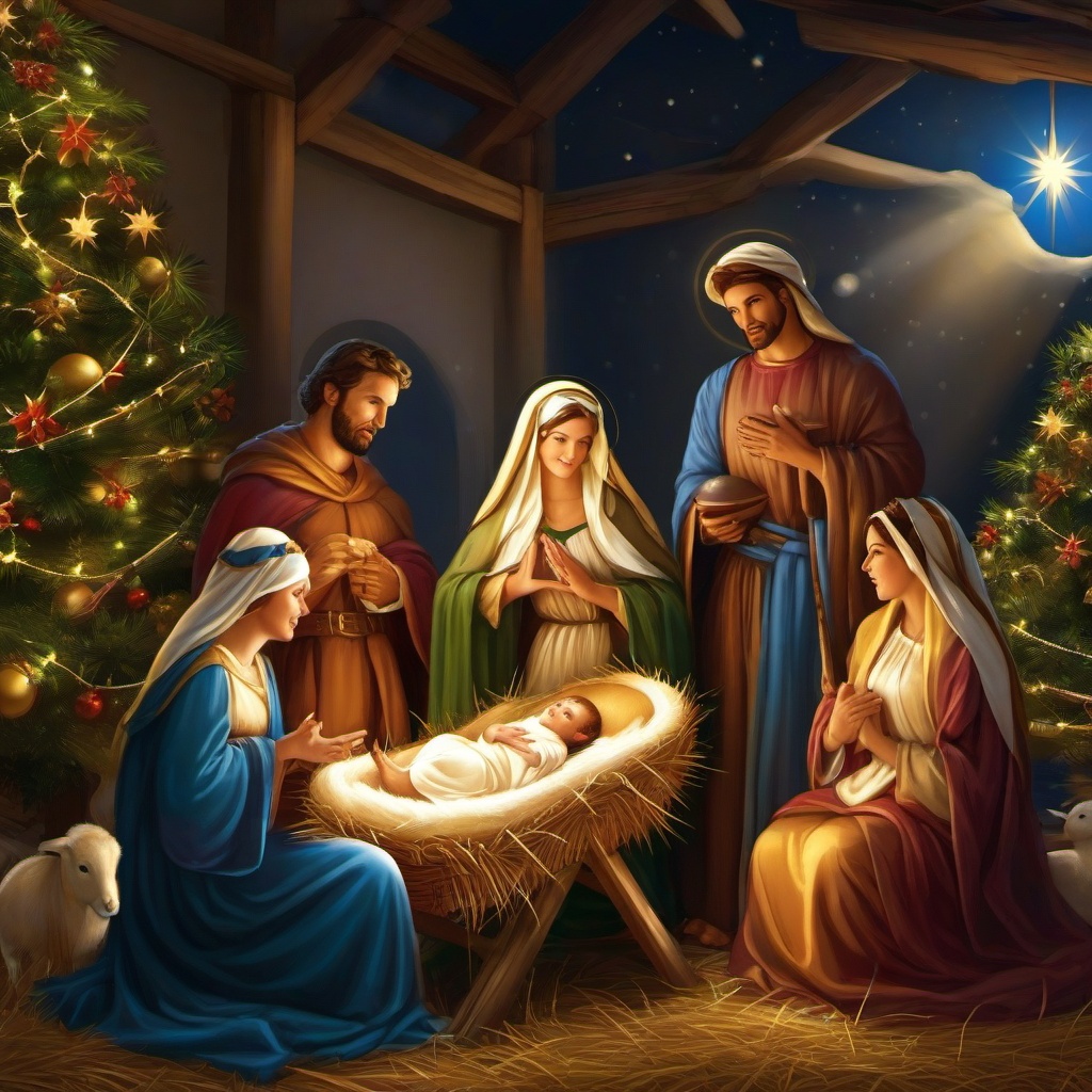 Christmas Background Wallpaper - christmas nativity wallpaper  