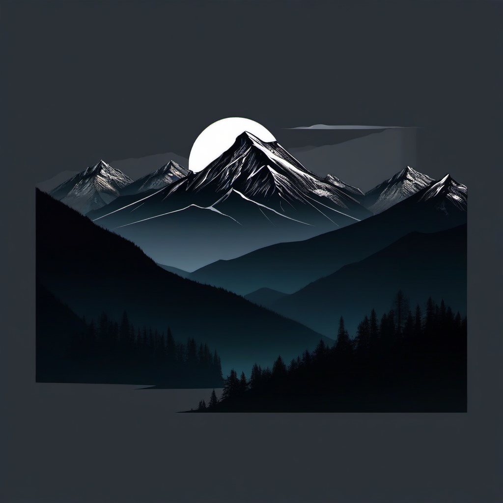 Mountain Background Wallpaper - dark mountains wallpaper  