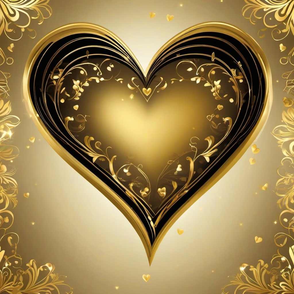 Heart Background Wallpaper - gold hearts wallpaper  