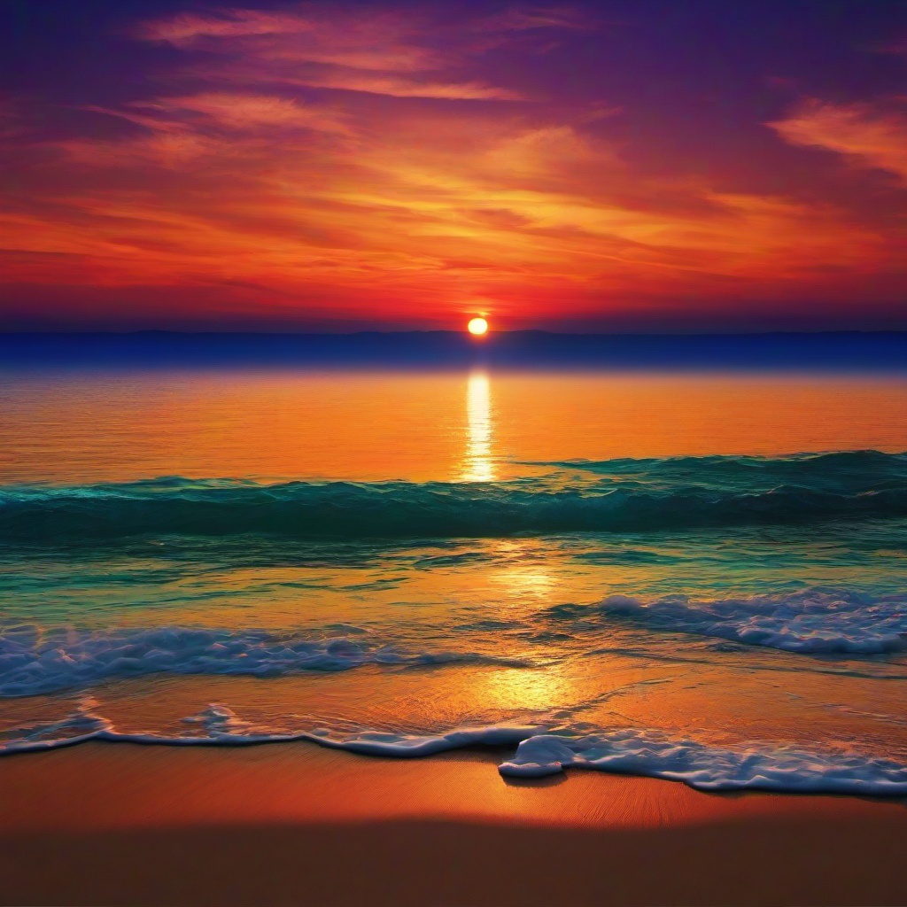 Beach background - sunset wallpaper beach  