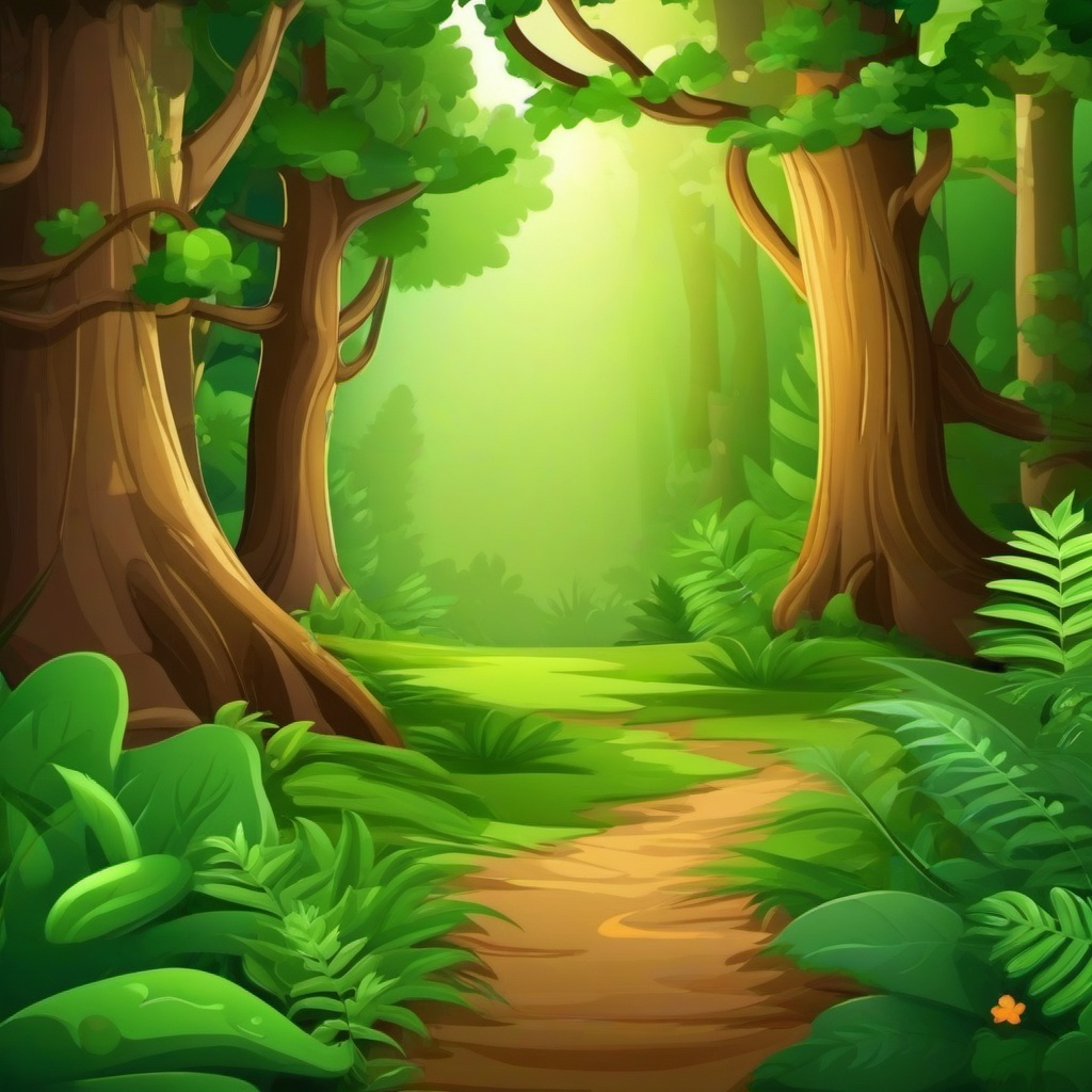 Forest Background Wallpaper - background forest cartoon  
