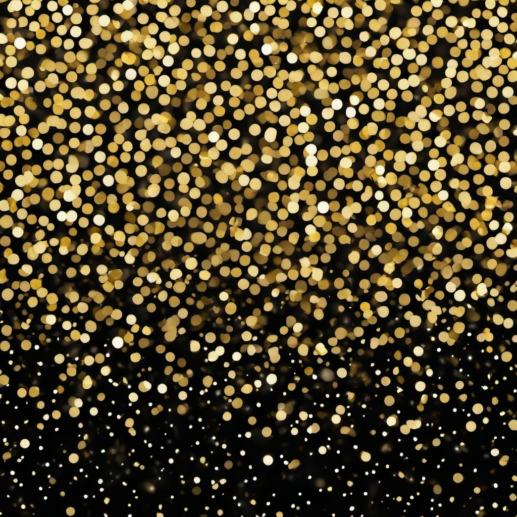 Glitter background - gold and black sparkle background  