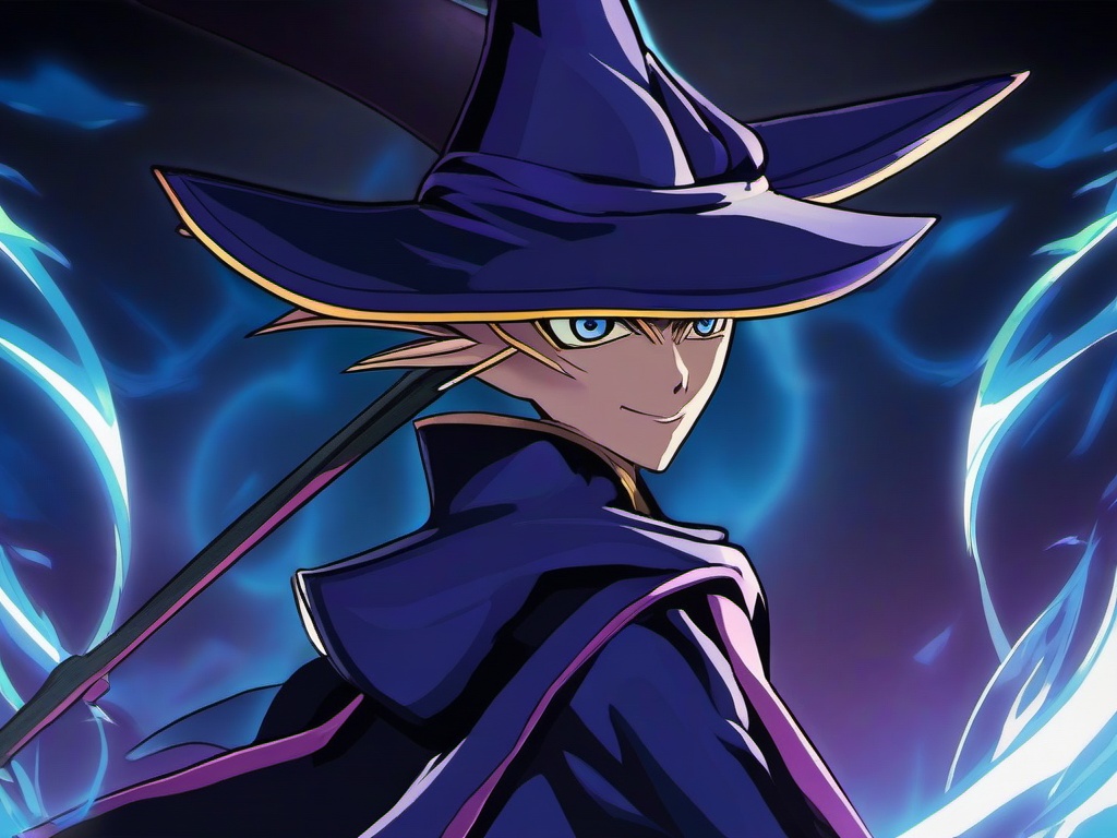 Dark Magician Background  ,desktop background wallpaper