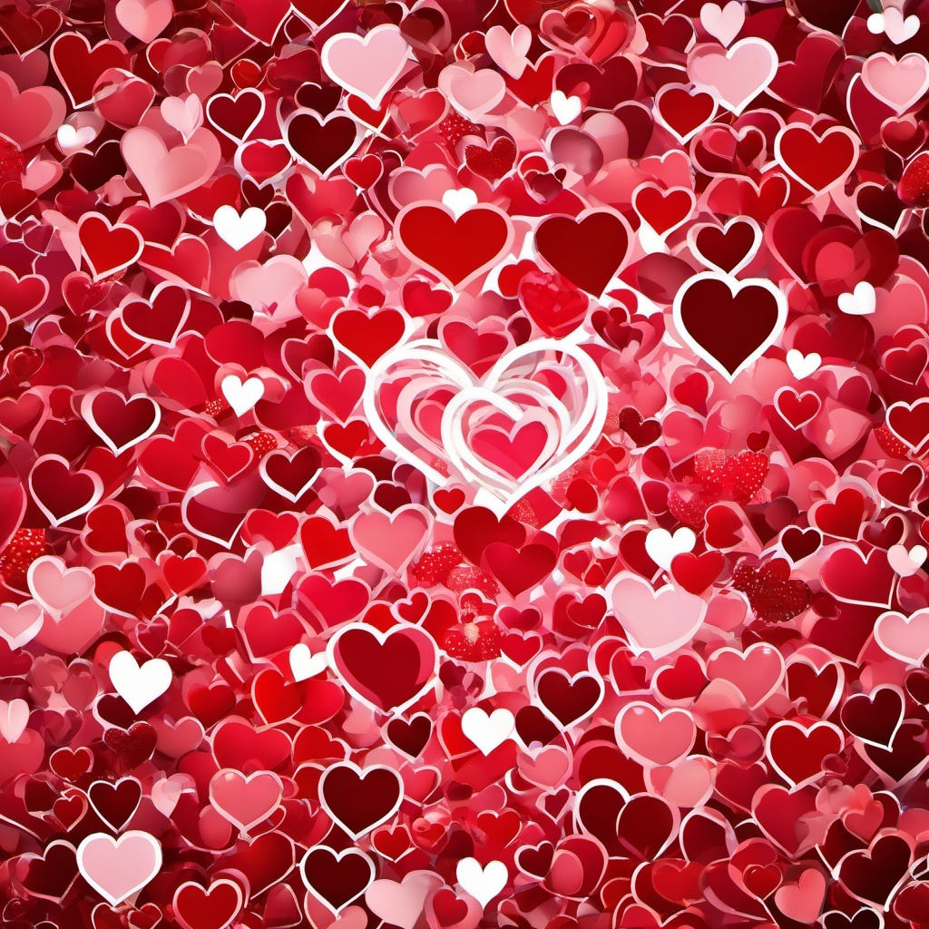 Valentine Background Wallpaper - happy hearts day background  