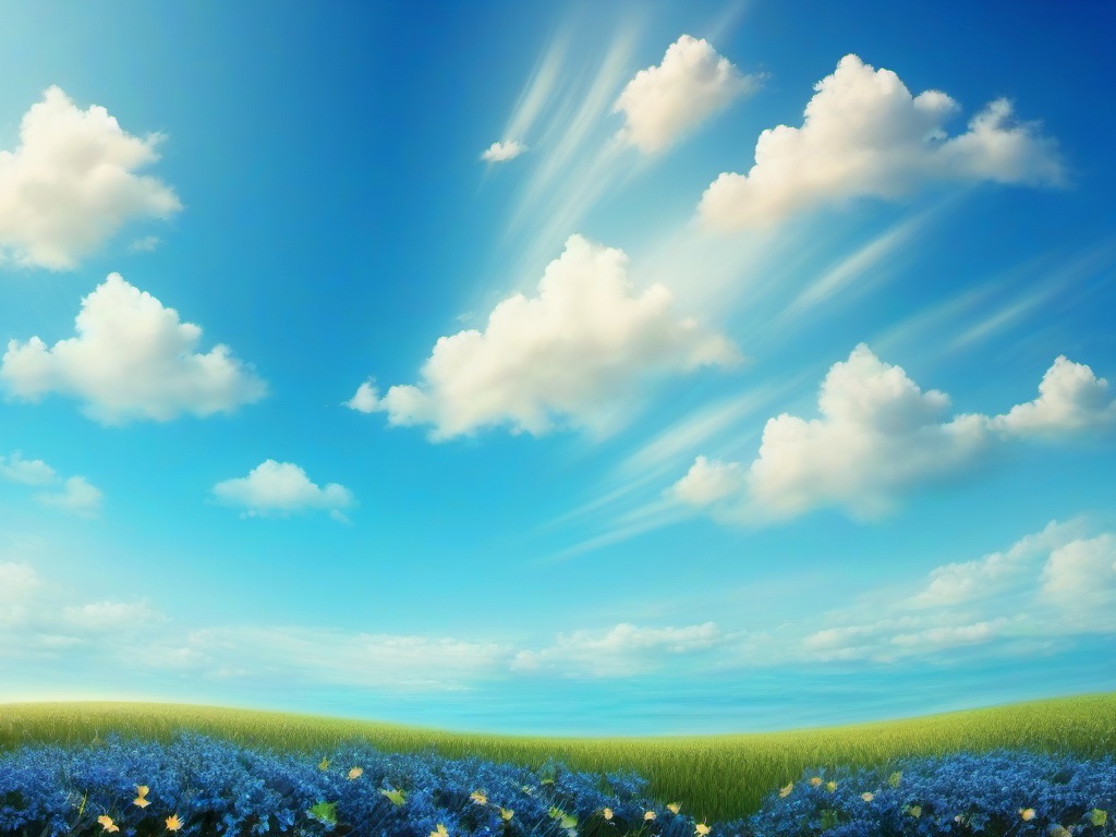 Blue Sky Background Hd  ,desktop background wallpaper