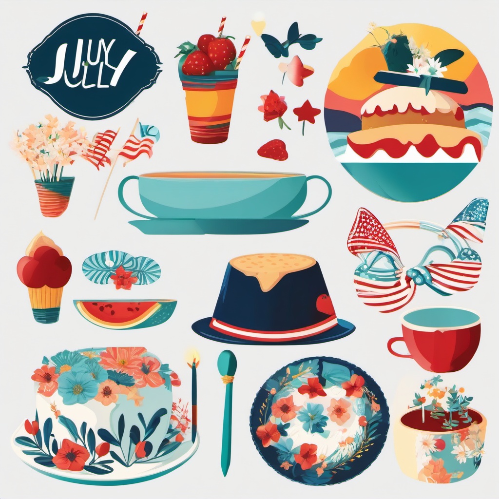 July  clipart