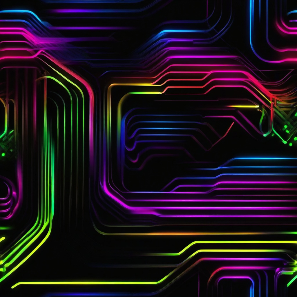 Neon Background Wallpaper - neon on black wallpaper  