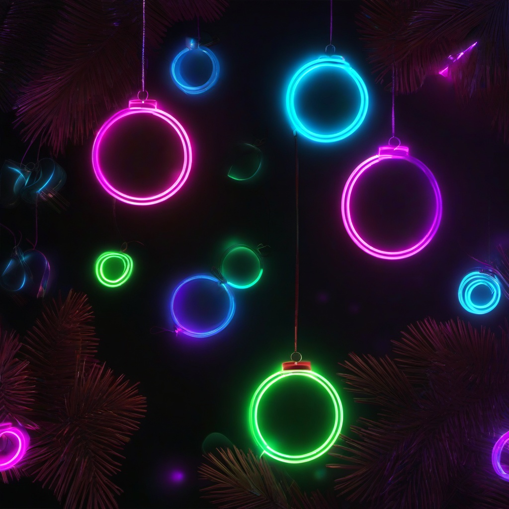 Neon Background Wallpaper - neon christmas wallpaper  