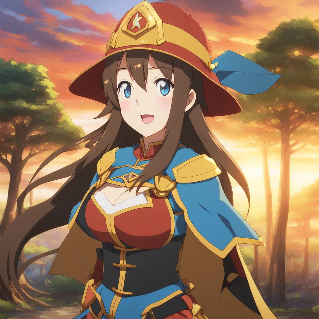 konosuba embarks on hilarious and misadventurous quests. 