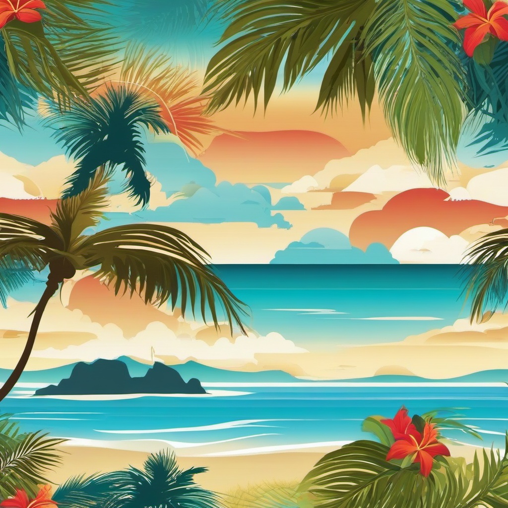 Beach Background Wallpaper - beach tropical background  