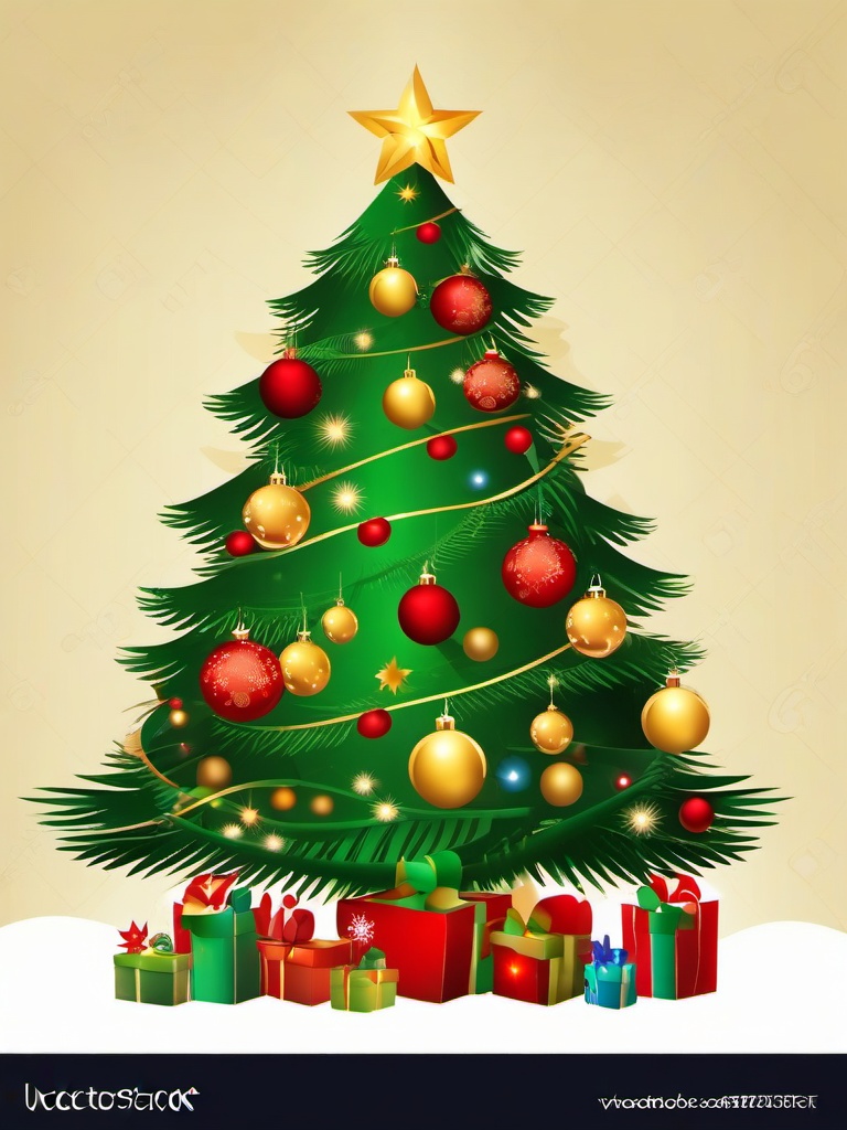 Xmas Tree  clipart