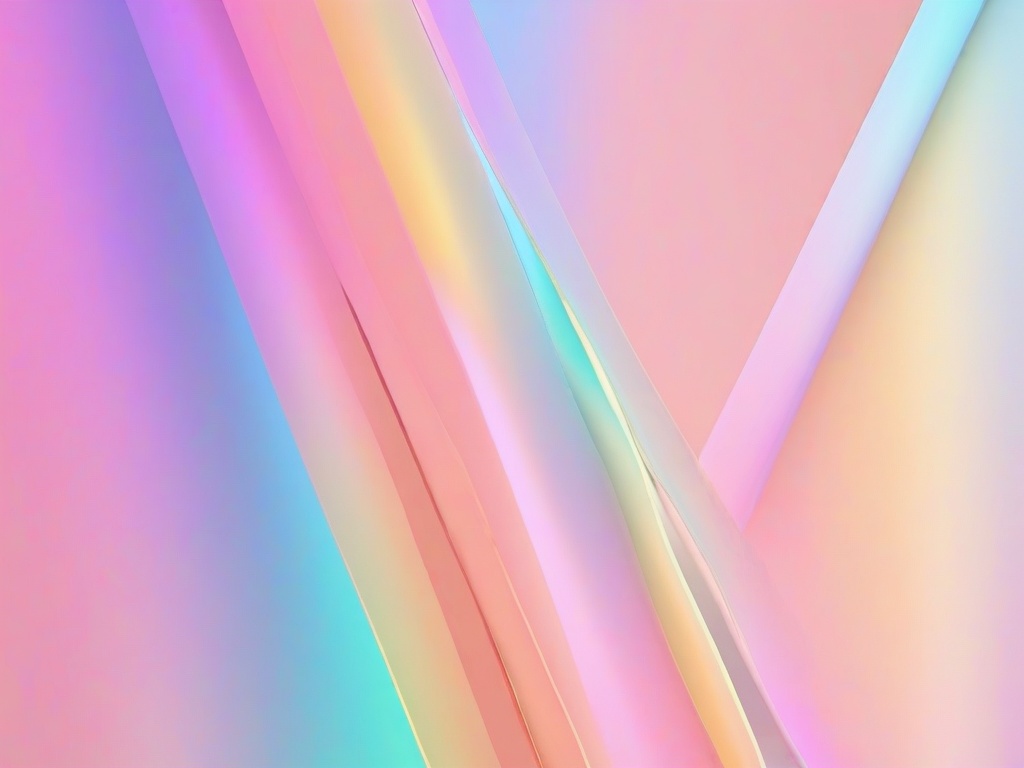 Aesthetic Wallpaper Pastel Rainbow  