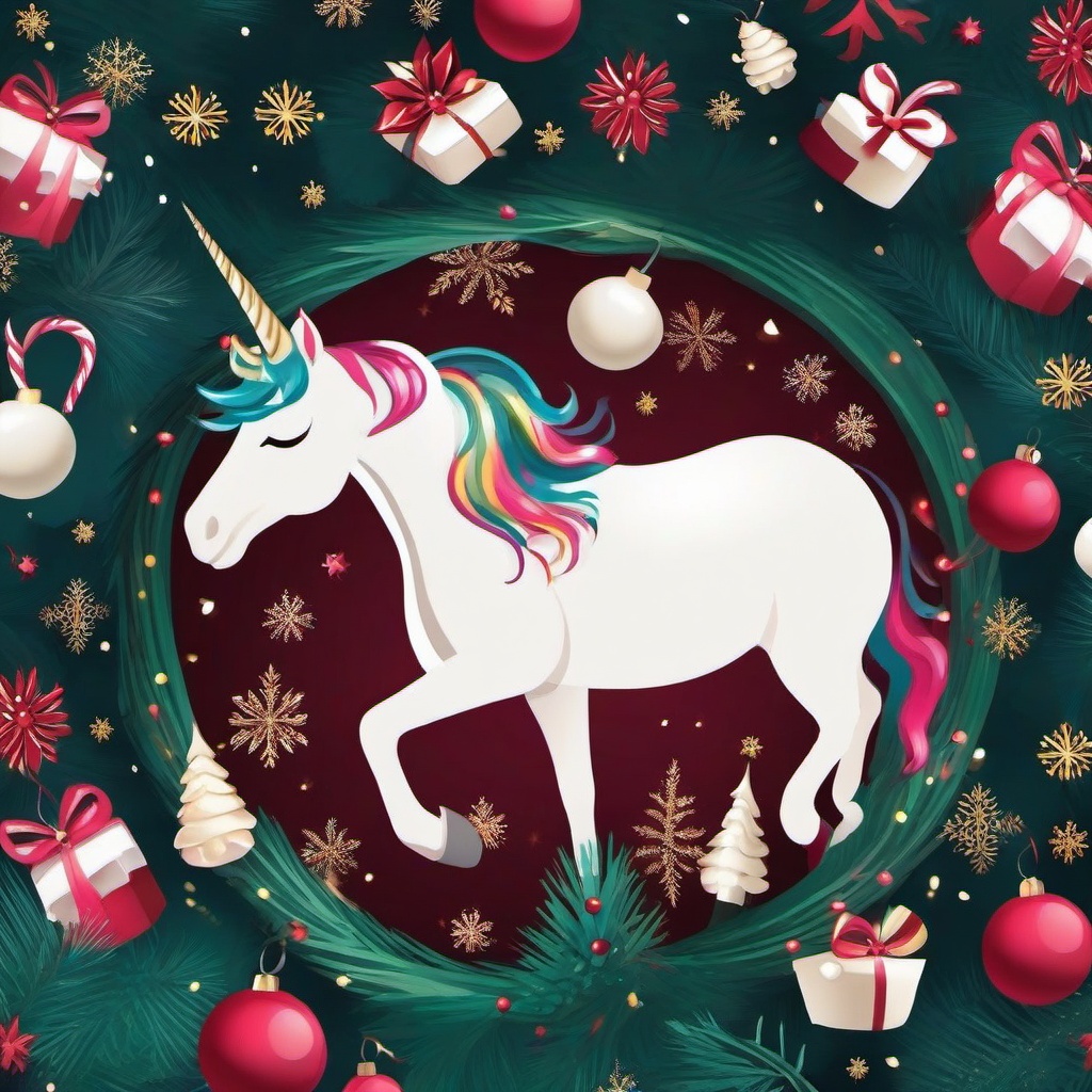 Christmas Background Wallpaper - unicorn christmas wallpaper  