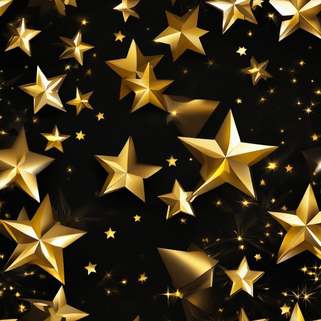 Gold Background Wallpaper - black background with gold stars  