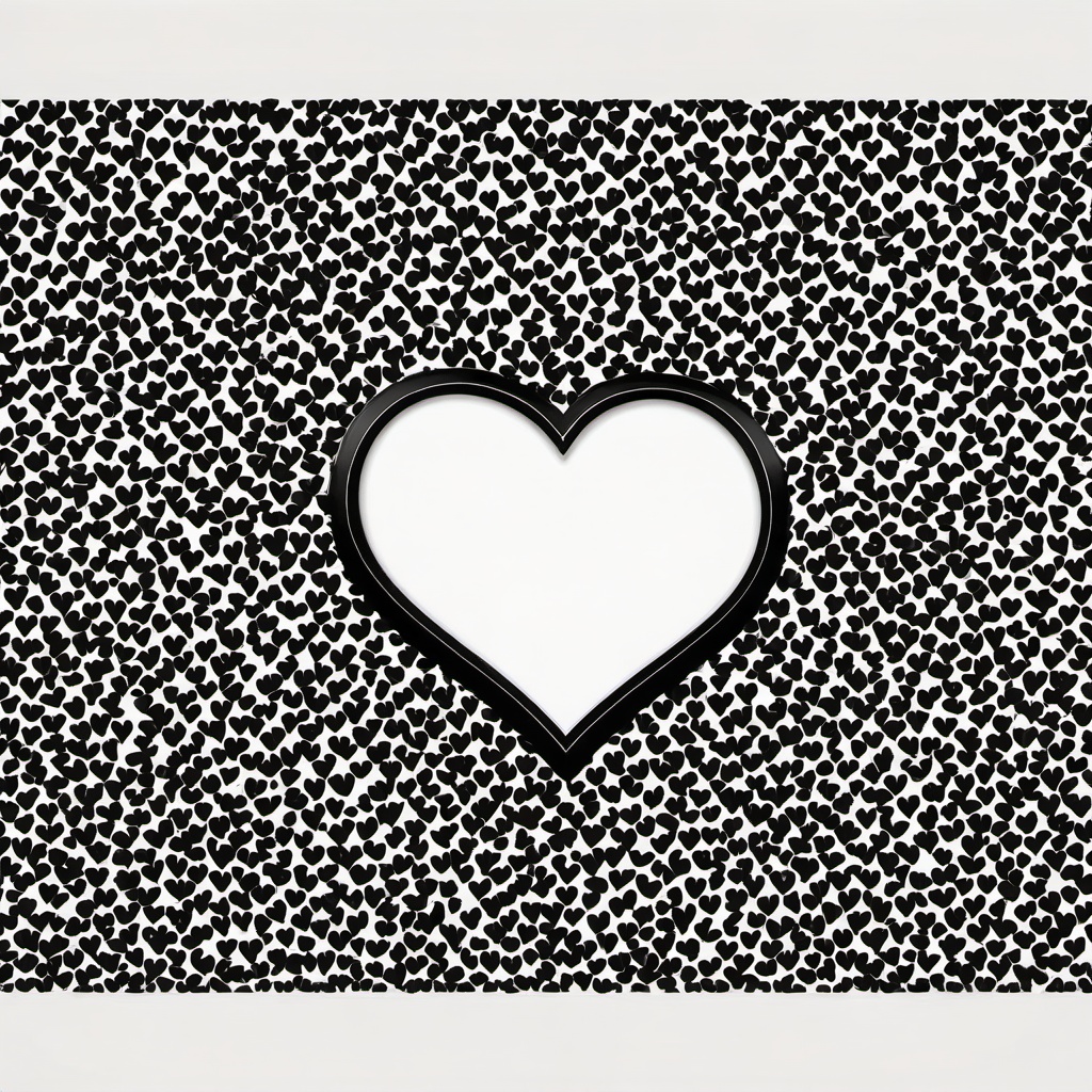 Heart Background Wallpaper - black wallpaper and white heart  