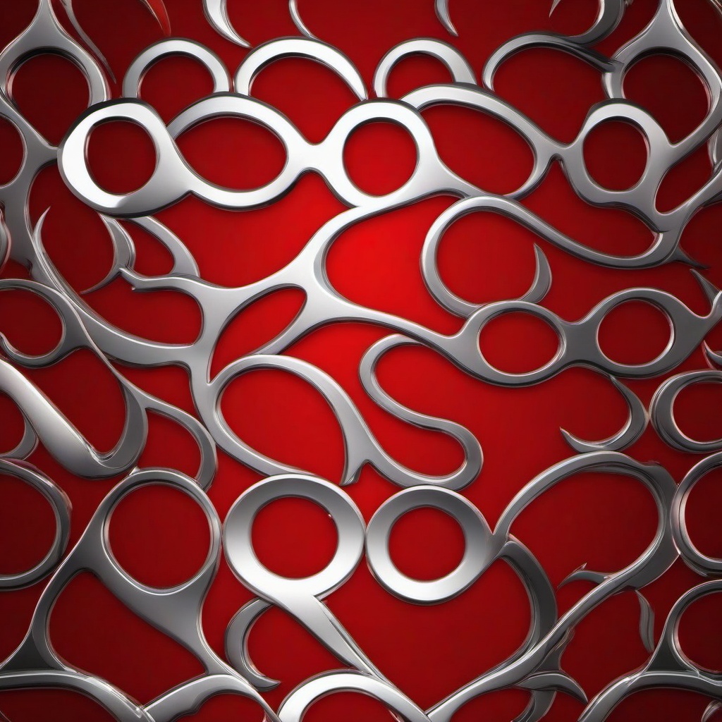 Red Background Wallpaper - red and silver background  