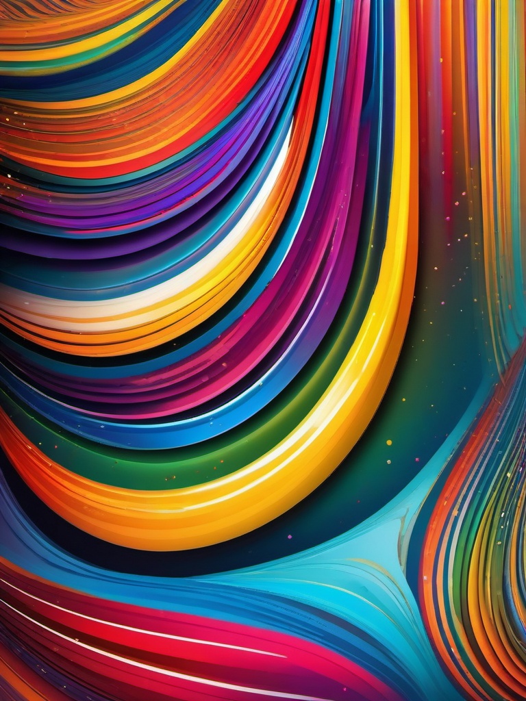 Colorful Backgrounds - Abstract Burst of Vivid Colors  intricate patterns, splash art, wallpaper art